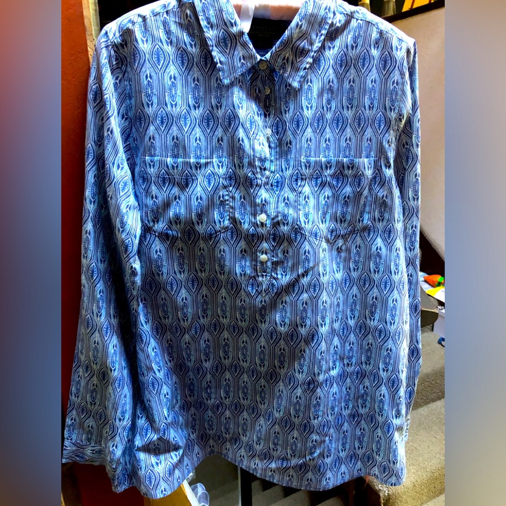 NWT Gorgeous silk and cotton blend Pendleton shirt!!!